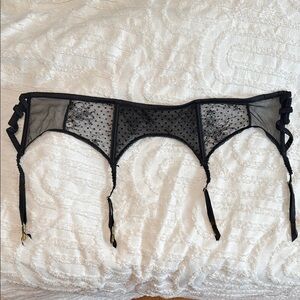NWOT Victoria’s Secret Lace Garter Belt - Never Used